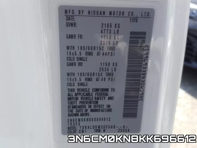 3N6CM0KN8KK696612 фото 2