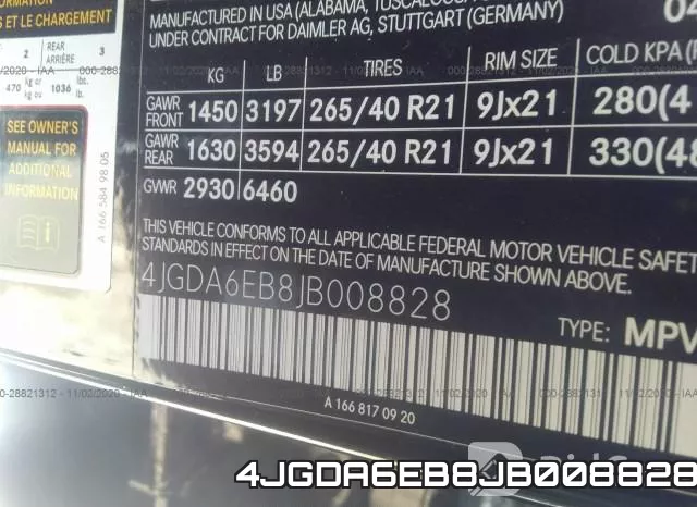 4JGDA6EB8JB008828 фото 10