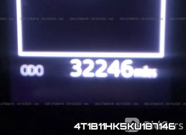 4T1B11HK5KU187146 фото 8