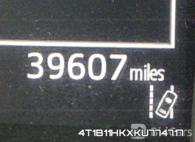 4T1B11HKXKU774717 фото 8