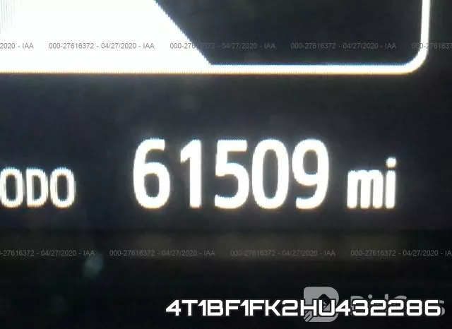 4T1BF1FK2HU432286 фото 7