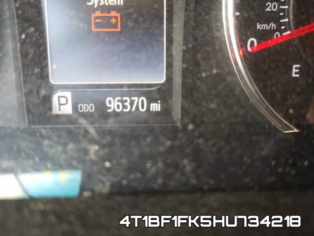 4T1BF1FK5HU734218 фото 9