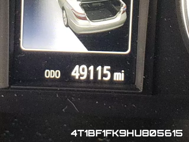 4T1BF1FK9HU805615 фото 9