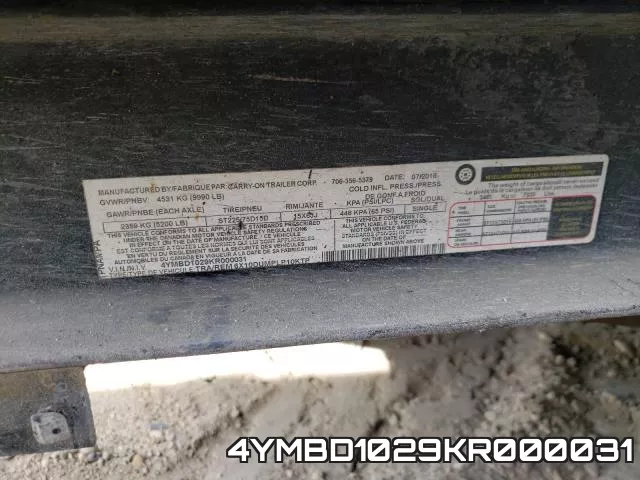 4YMBD1029KR000031 фото 2