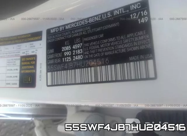 55SWF4JB7HU204516 фото 10