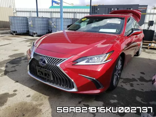 58AB21B16KU002737 фото 3