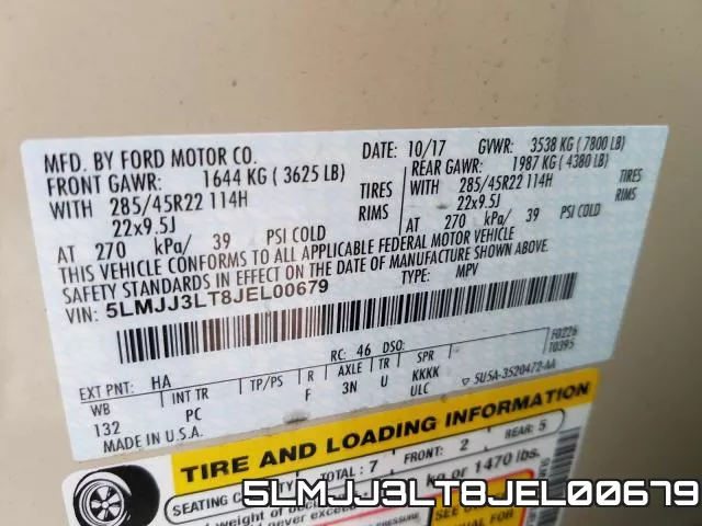 5LMJJ3LT8JEL00679 фото 2