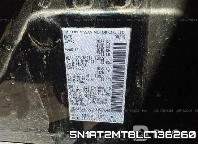 5N1AT2MT8LC736260 фото 10