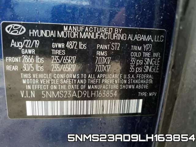 5NMS23AD9LH163854 фото 2
