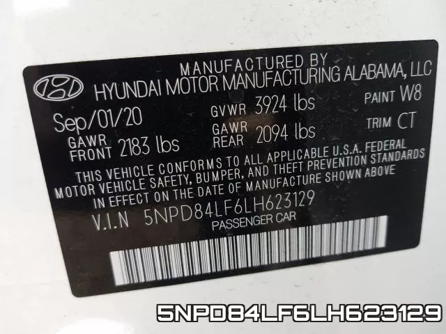5NPD84LF6LH623129 фото 2