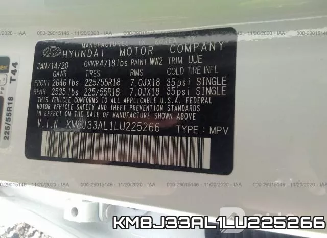 KM8J33AL1LU225266 фото 10