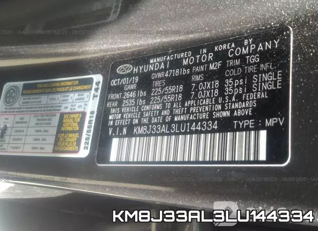 KM8J33AL3LU144334 фото 10