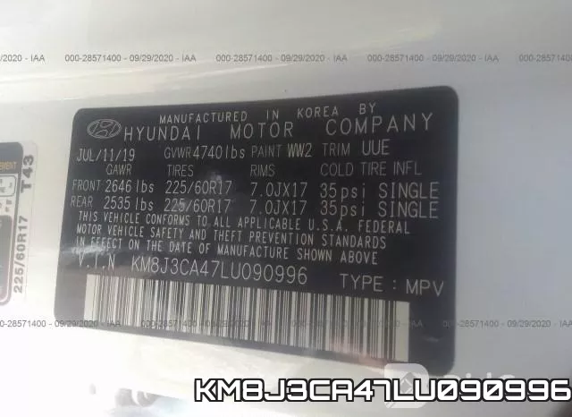 KM8J3CA47LU090996 фото 10