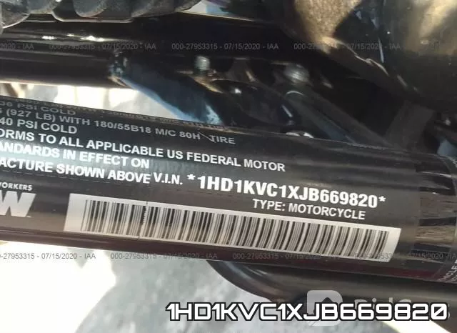 1HD1KVC1XJB669820 фото 2