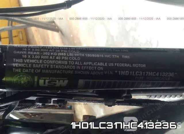 1HD1LC317HC413236 фото 2