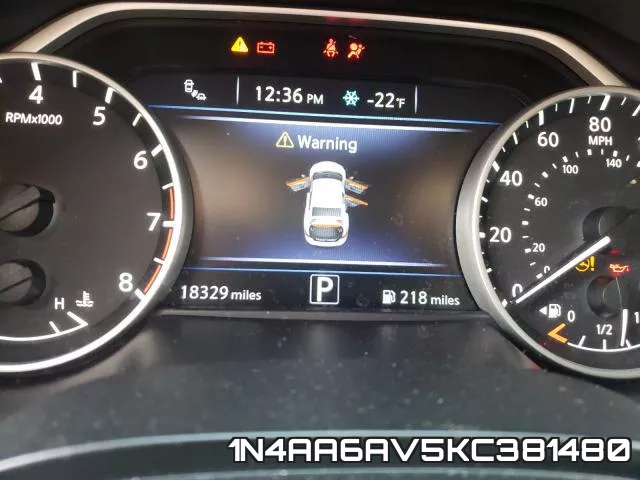 1N4AA6AV5KC381480 фото 9