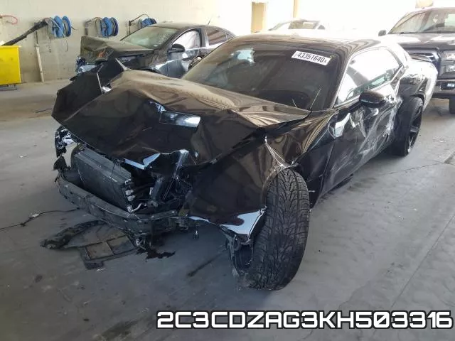 2C3CDZAG3KH503316 фото 3