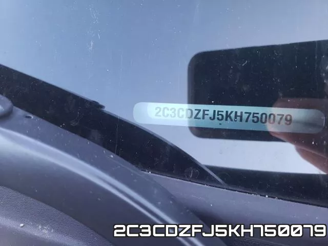 2C3CDZFJ5KH750079 фото 2