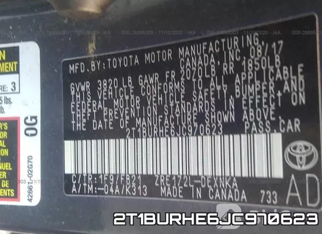2T1BURHE6JC970623 фото 9