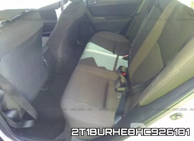 2T1BURHE8HC926181 фото 9