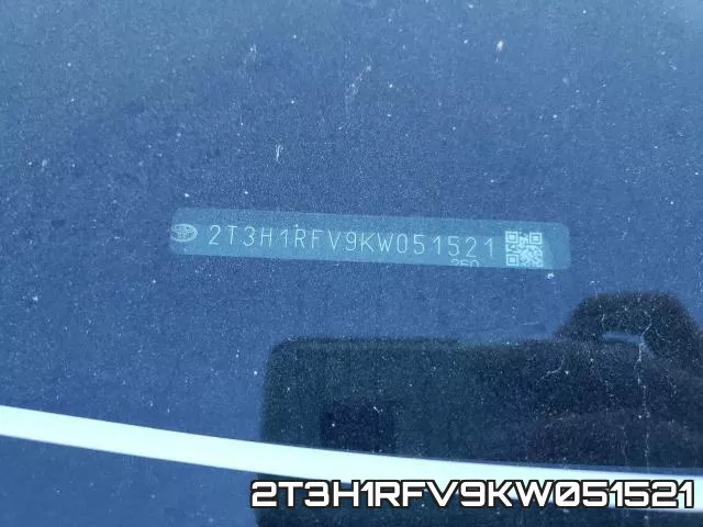 2T3H1RFV9KW051521 фото 2