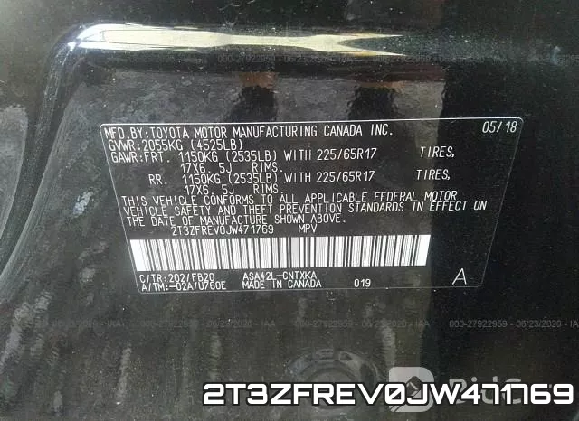 2T3ZFREV0JW471769 фото 10