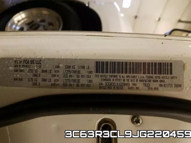 3C63R3CL9JG220459 фото 2