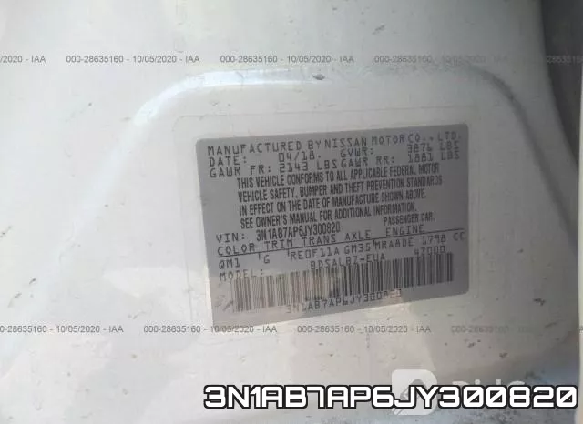 3N1AB7AP6JY300820 фото 9
