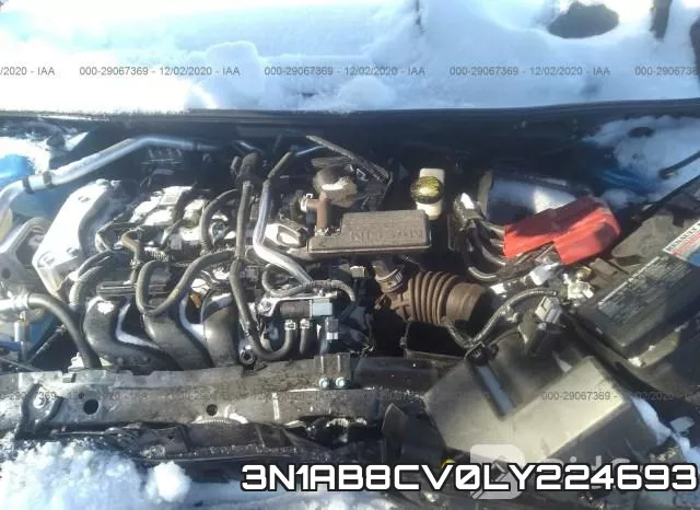 3N1AB8CV0LY224693 фото 2