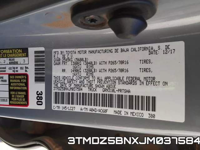 3TMDZ5BNXJM037584 фото 2