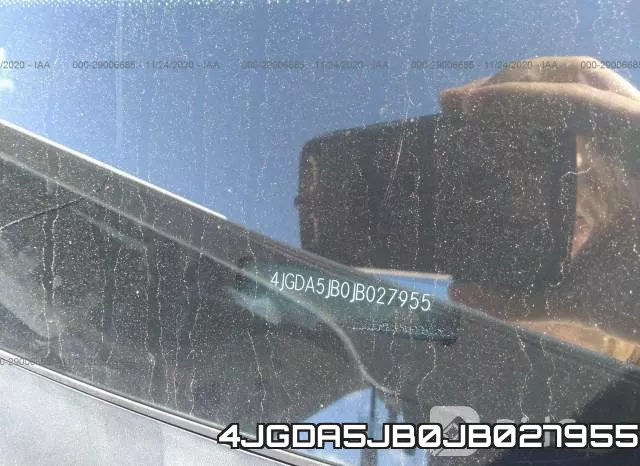 4JGDA5JB0JB027955 фото 10