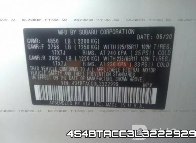 4S4BTACC3L3222929 фото 10