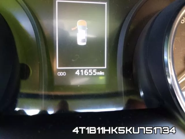4T1B11HK5KU751734 фото 9