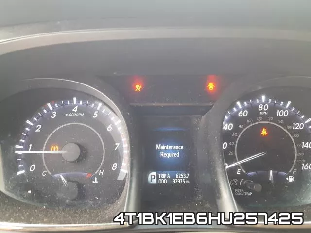 4T1BK1EB6HU257425 фото 9