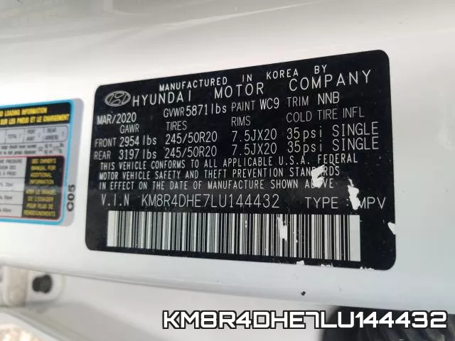 KM8R4DHE7LU144432 фото 2