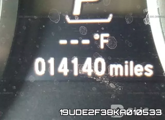 19UDE2F38KA010533 фото 8