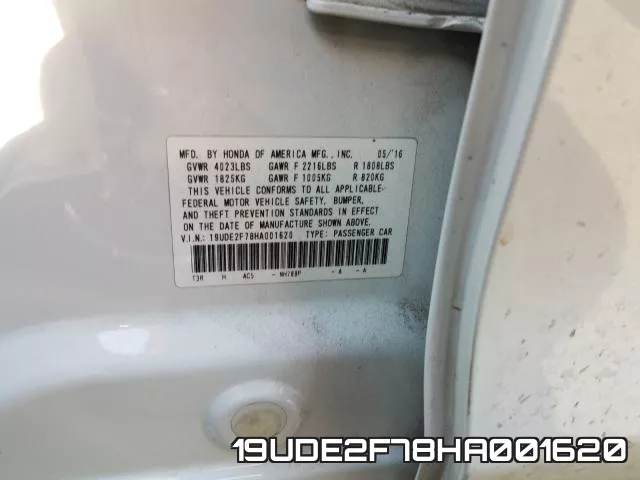 19UDE2F78HA001620 фото 2