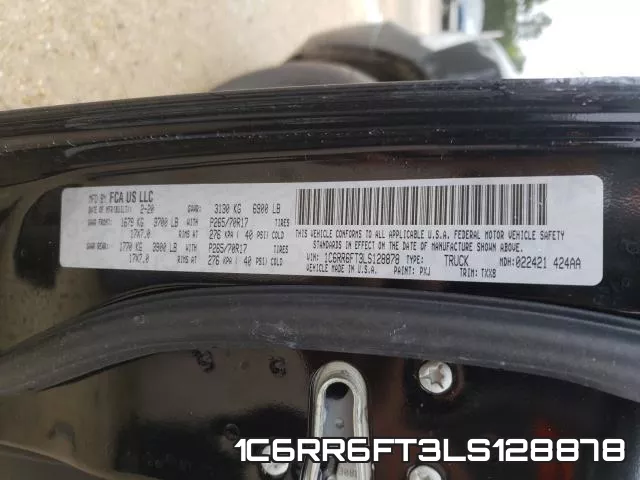 1C6RR6FT3LS128878 фото 2