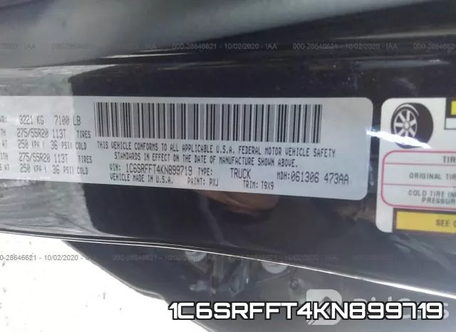 1C6SRFFT4KN899719 фото 10