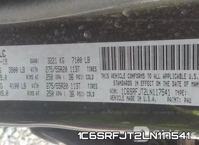 1C6SRFJT2LN117541 фото 10