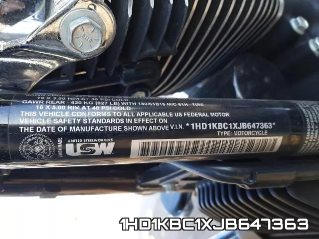 1HD1KBC1XJB647363 фото 2