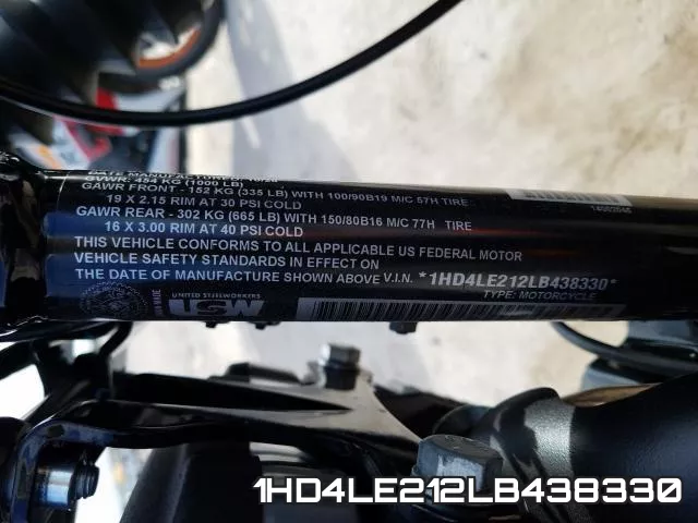 1HD4LE212LB438330 фото 2