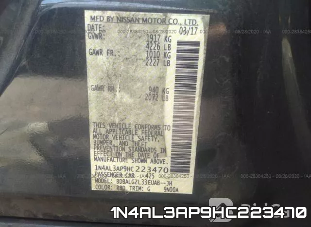 1N4AL3AP9HC223470 фото 9