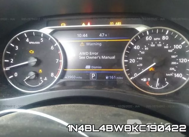 1N4BL4BW8KC190422 фото 8
