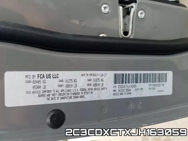 2C3CDXCTXJH163059 фото 2