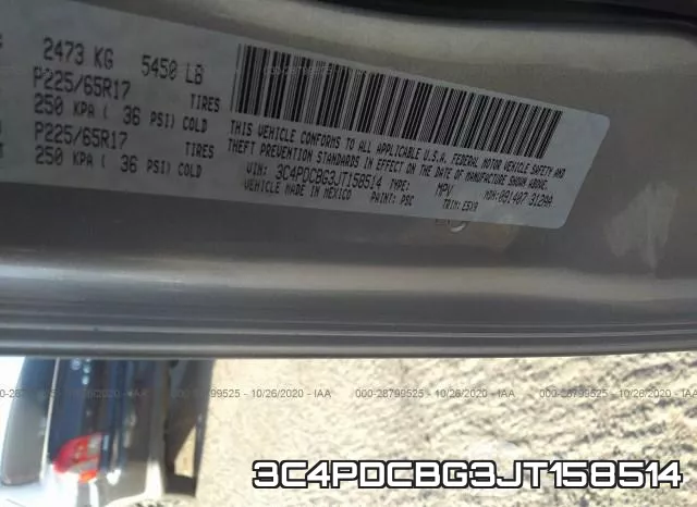 3C4PDCBG3JT158514 фото 10