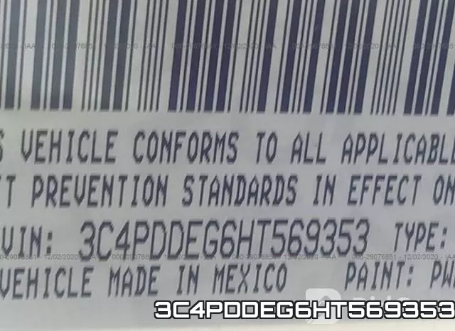 3C4PDDEG6HT569353 фото 9