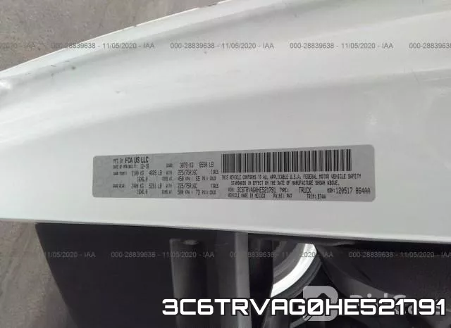 3C6TRVAG0HE521791 фото 9