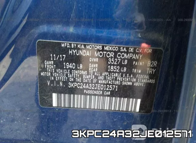 3KPC24A32JE012571 фото 10