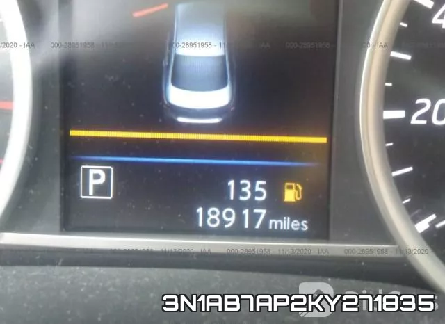 3N1AB7AP2KY271835 фото 8